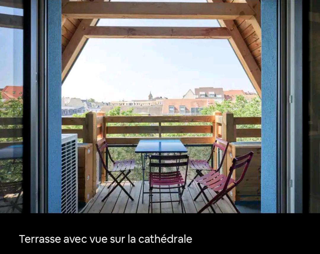 Loft Neuf Avec Bain Jacuzzi Et Terrasse Apartment Colmar Exterior photo